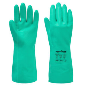 AB810 Portwest - Chem 320 Nitrile Γάντια Χημικής Προστασίας - Πολυσυσκευασία (12 Ζεύγη)