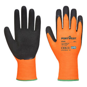 A340 Portwest – Γάντι Grip 13 Latex Foam Υψηλής Ορατότητας