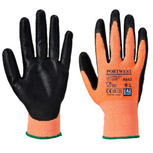 A643 Portwest - Cut B13 Nitrile Amber Γάντι Αντικοπτικό