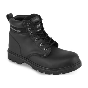 FW11 Portwest - Δερμάτινο Μποτάκι Εργασίας με Ατσάλινη Προστασία S3 SR
