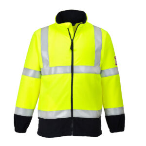 FR31 Portwest – Αντιφλογιστικό Fleece Διχρωμίας Υψηλής Ορατότητας
