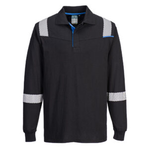 FR711 Portwest - Μακρυμάνικο Polo WX3 Modaflame Knit FR