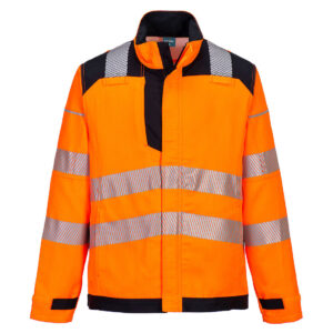 FR722 Portwest - PW3 Modaflame Work HVO Μπουφάν Υψηλής Ορατότητας Multi-Norm FR
