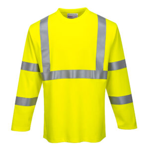 FR96 Portwest – Modaflame Knit Hi-Vis Αντιφλογιστική Μακρυμάνικη Μπλούζα