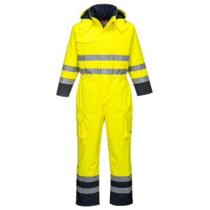 S775 Portwest - Bizflame Rain Hi-Vis Contrast FR Αδιάβροχη Φόρμα Εργασίας